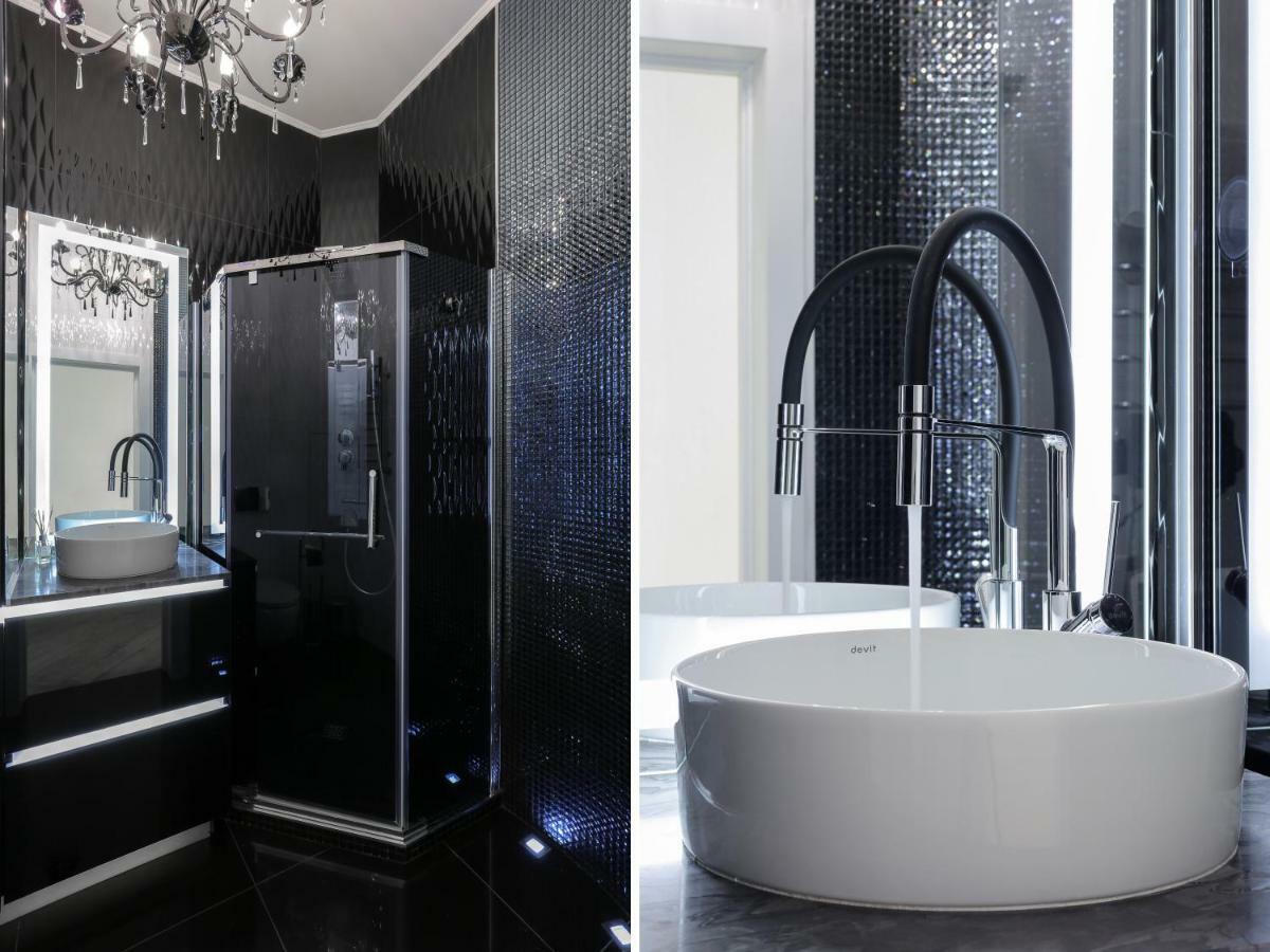 Black&White Apartment In Smart Plaza Kyjev Exteriér fotografie